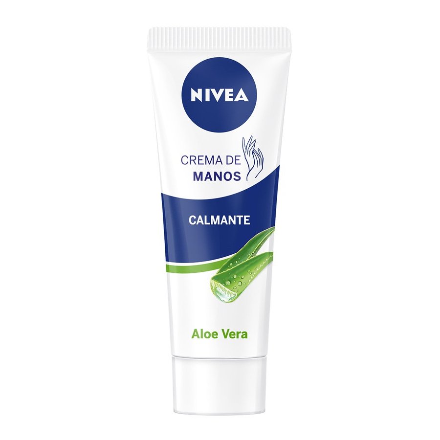 Crema de manos NIVEA calmante aloe vera tubo 100 ml