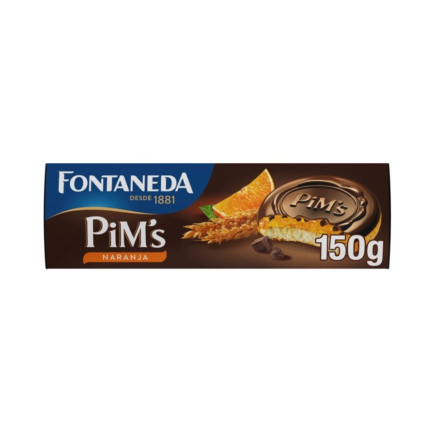 Galletas FONTANEDA Pims naranja y chocolate 150 g