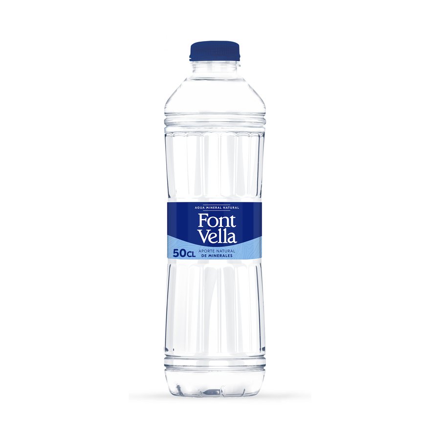 Agua sin gas FONT VELLA botella pet 50 cl