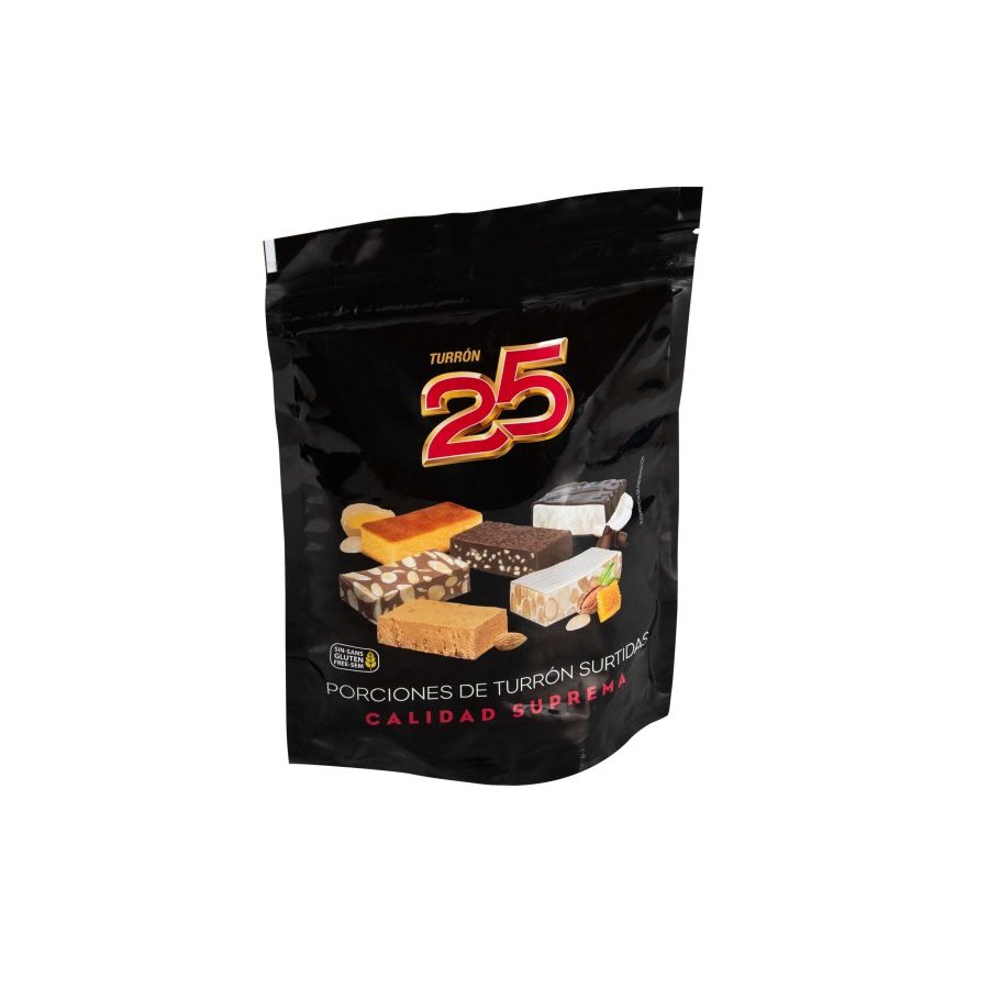 Porciones turrón surtidas 25 suprema 300 g