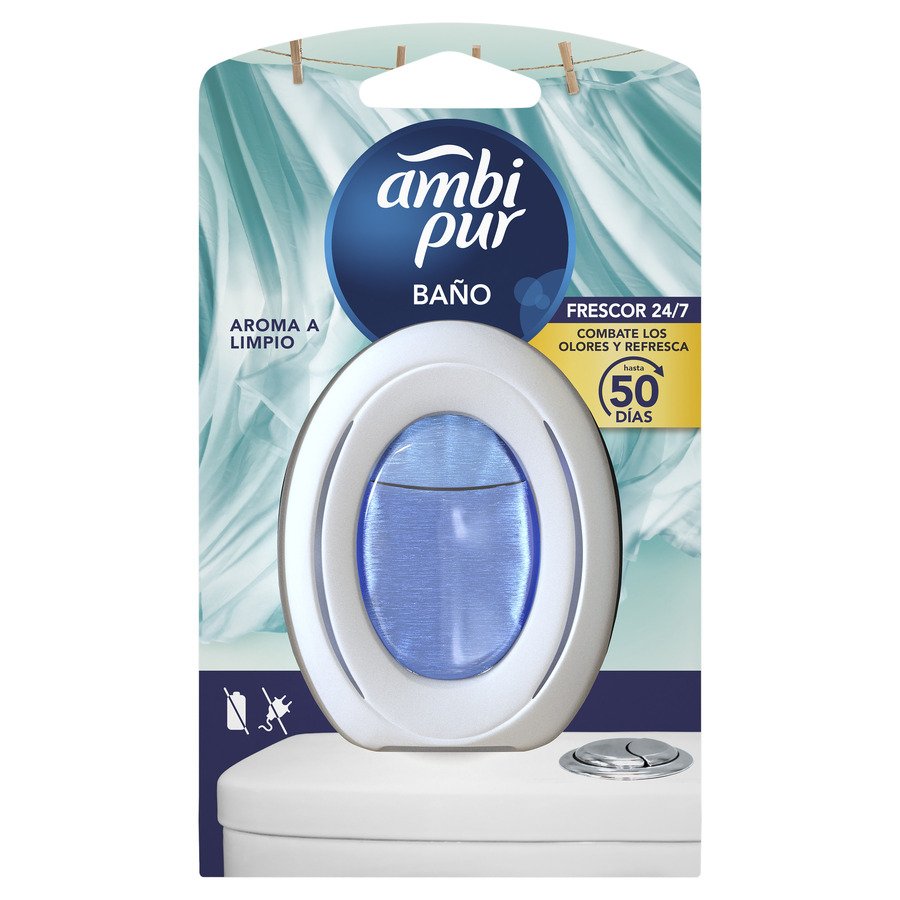 Ambientador AMBIPUR baño aroma a limpio