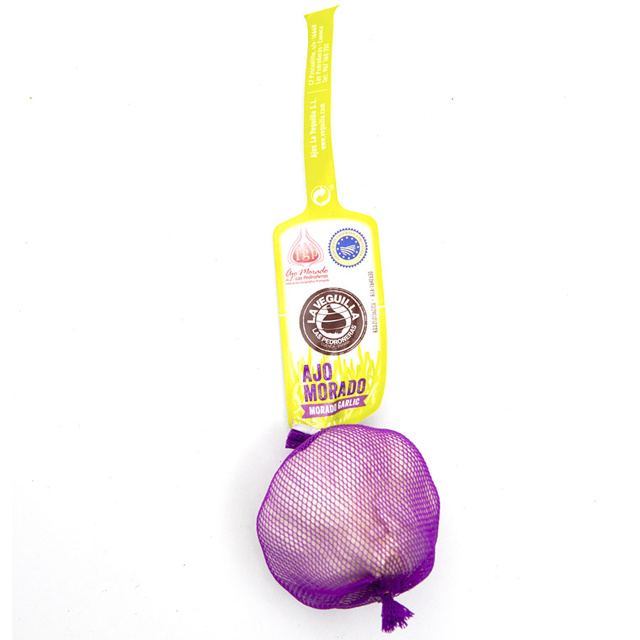 Ajo morado yumbo calibre 60mm+ (1 cabeza peso mínimo 62 g) unidad