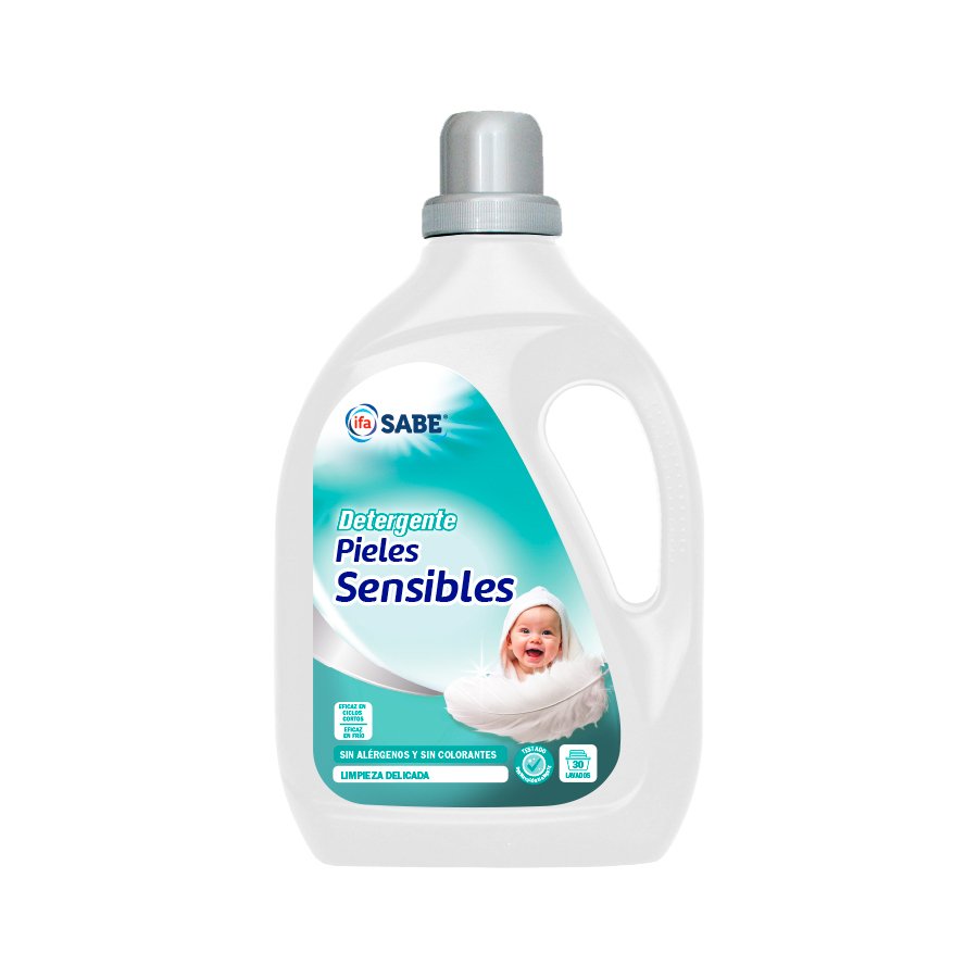 Detergente líquido IFA SABE pieles sensibles 30 lavados