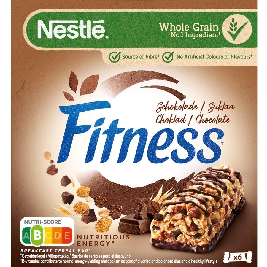 Barritas de cereales NESTLE Fitness 141 g