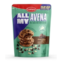 Galletas CUETARA All My Avena choco chips 160 g