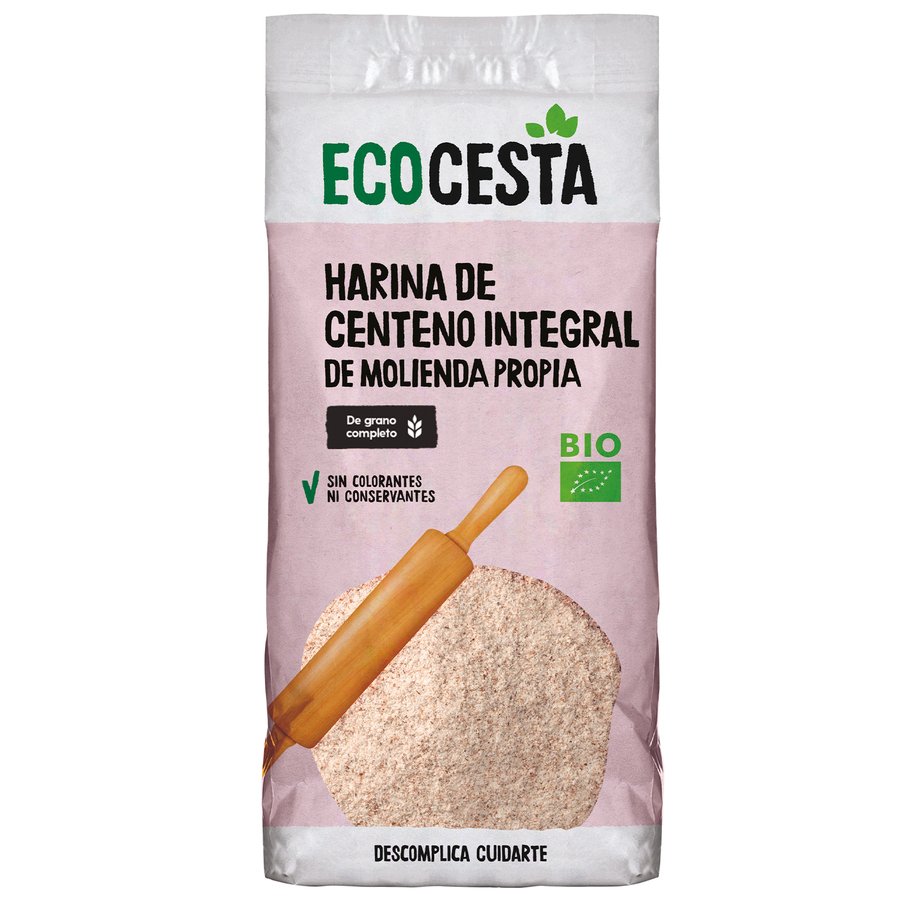 Harina de centeno integral BIO ECOCESTA 500 g