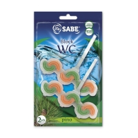 Limpia inodoro block pino 2 colgadores IFA SABE