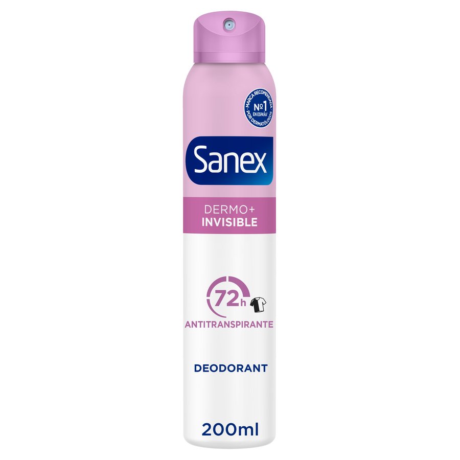 Desodorante SANEX invisible spray 200 ml