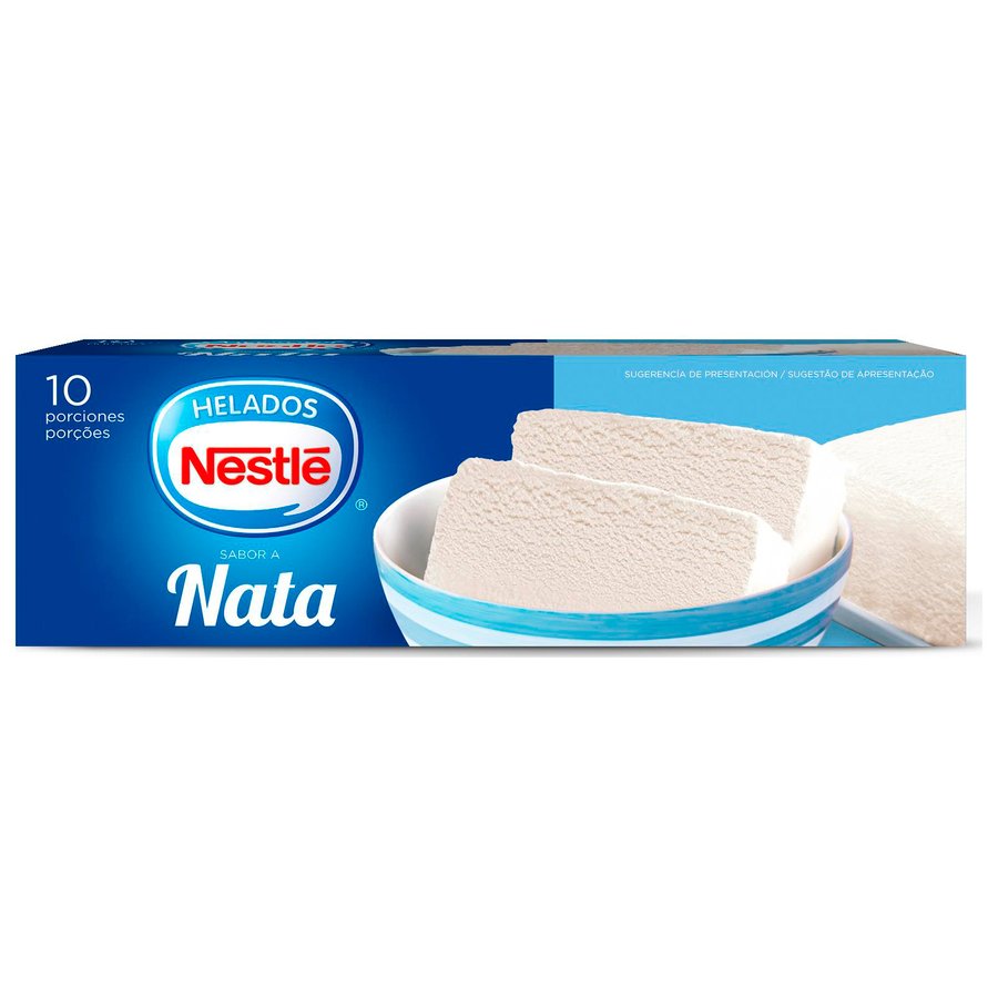 Helado barra NESTLE nata 489 g