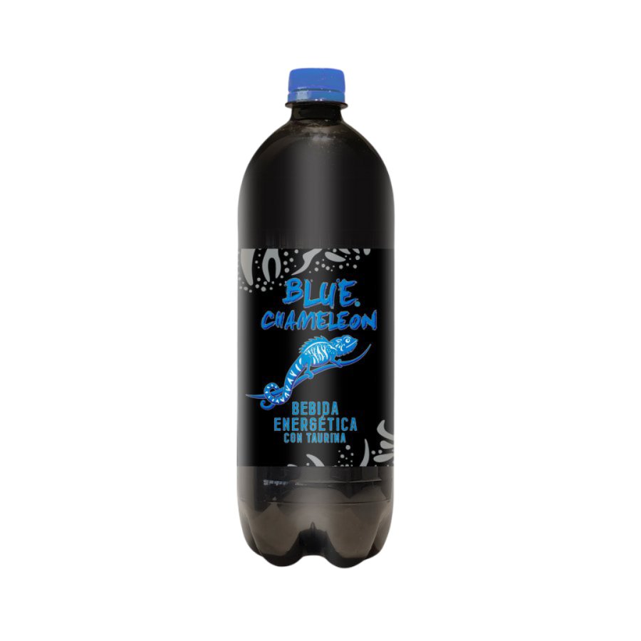 Bebida energética BLUE CHAMELEON pet 1 l