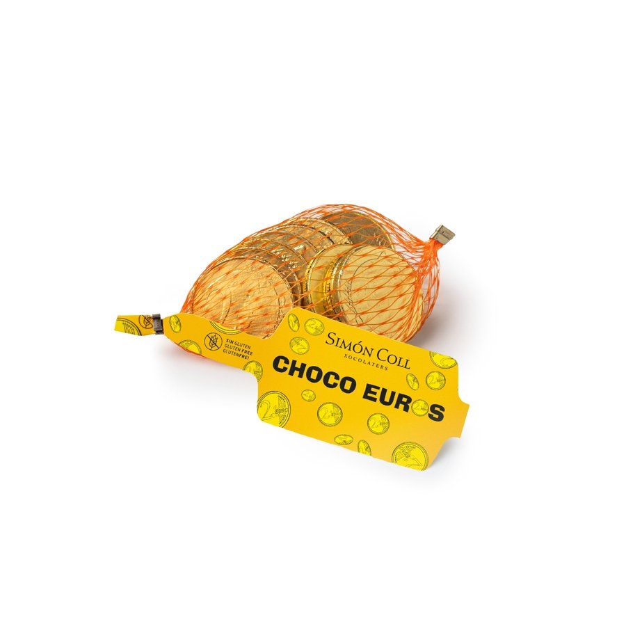 Monedas SIMON COLL choco Euros 41 g