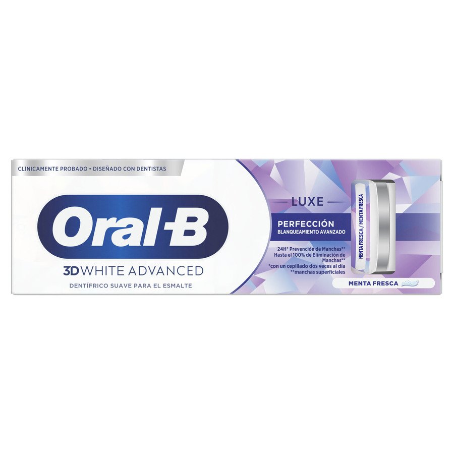 Dentífrico ORAL B 3D white luxe perfeccion 75 ml