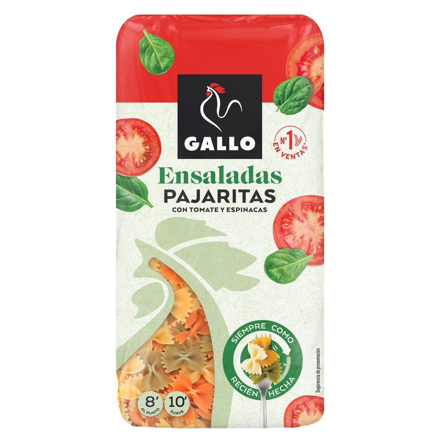 Pajaritas vegetales GALLO ensaladas 450 g