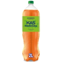Refresco manzana KAS botella  2 l