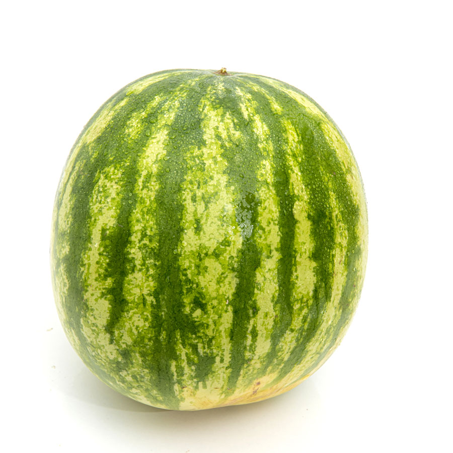 Sandía rayada entera importación baja en pepitas categoría 1ª calibre 3/4 (4-6 kg) kilo