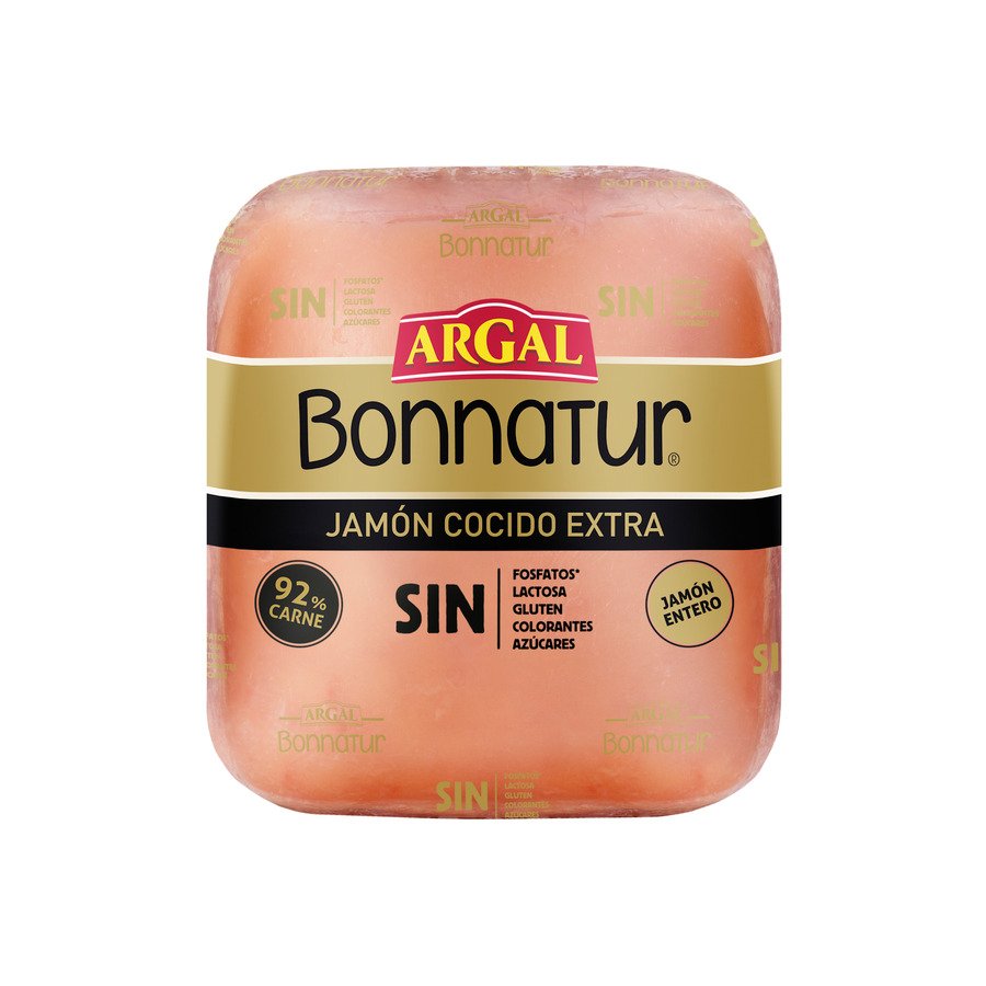 Jamón cocido extra ARGAL Bonnatur kilo