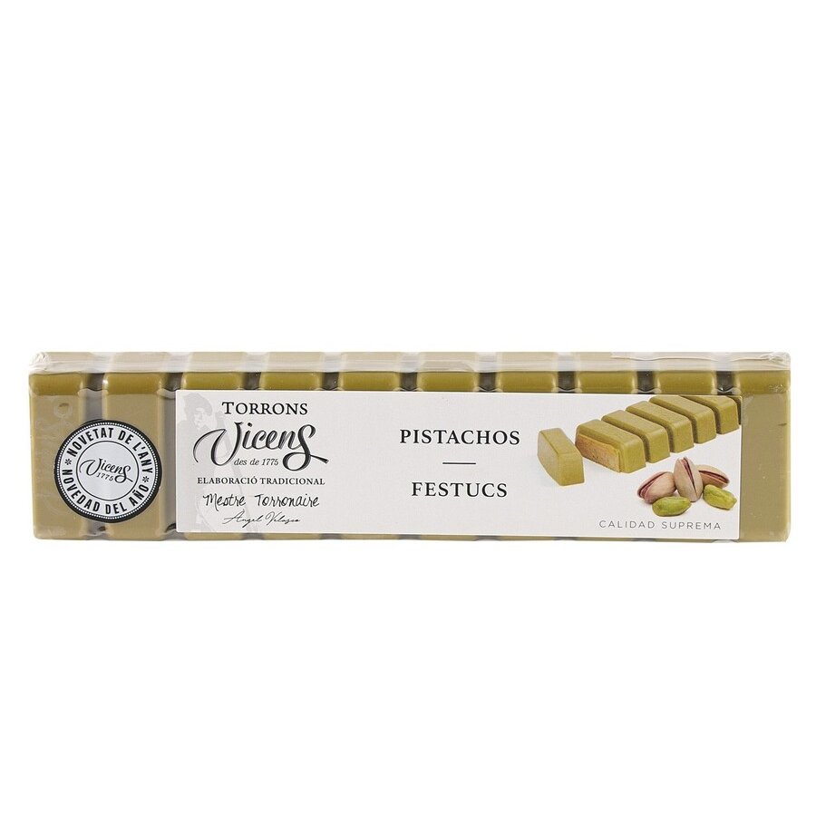 Turrón pistacho VICENS 300g