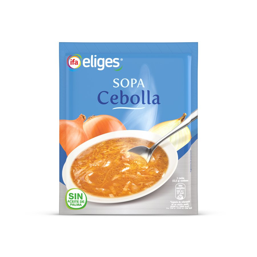 Sopa de cebolla IFA ELIGES sobre 50 g