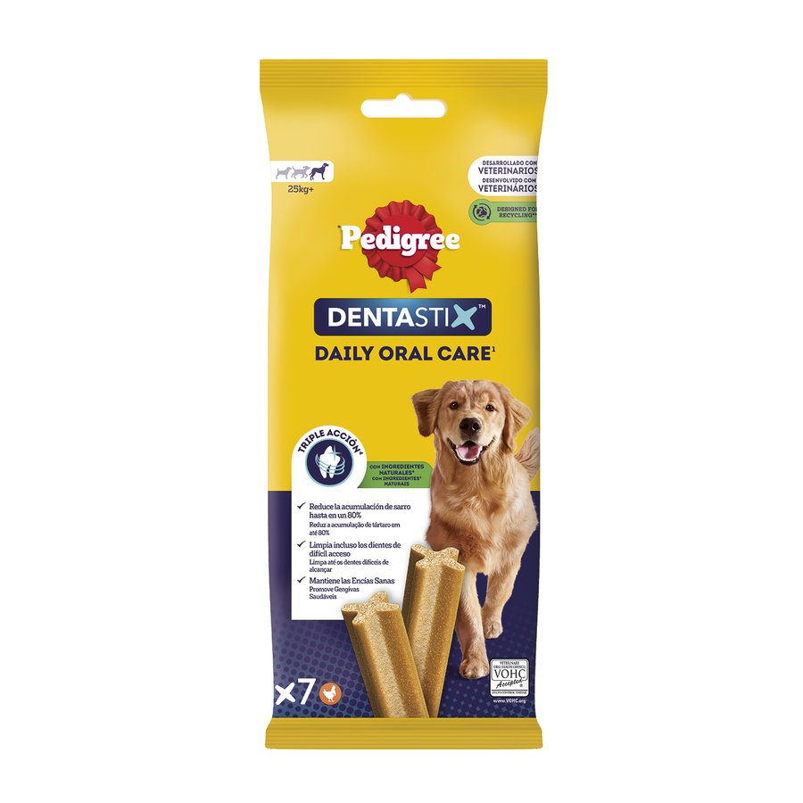 Snack perro PEDIGREE Dentastix razas grandes 270 g
