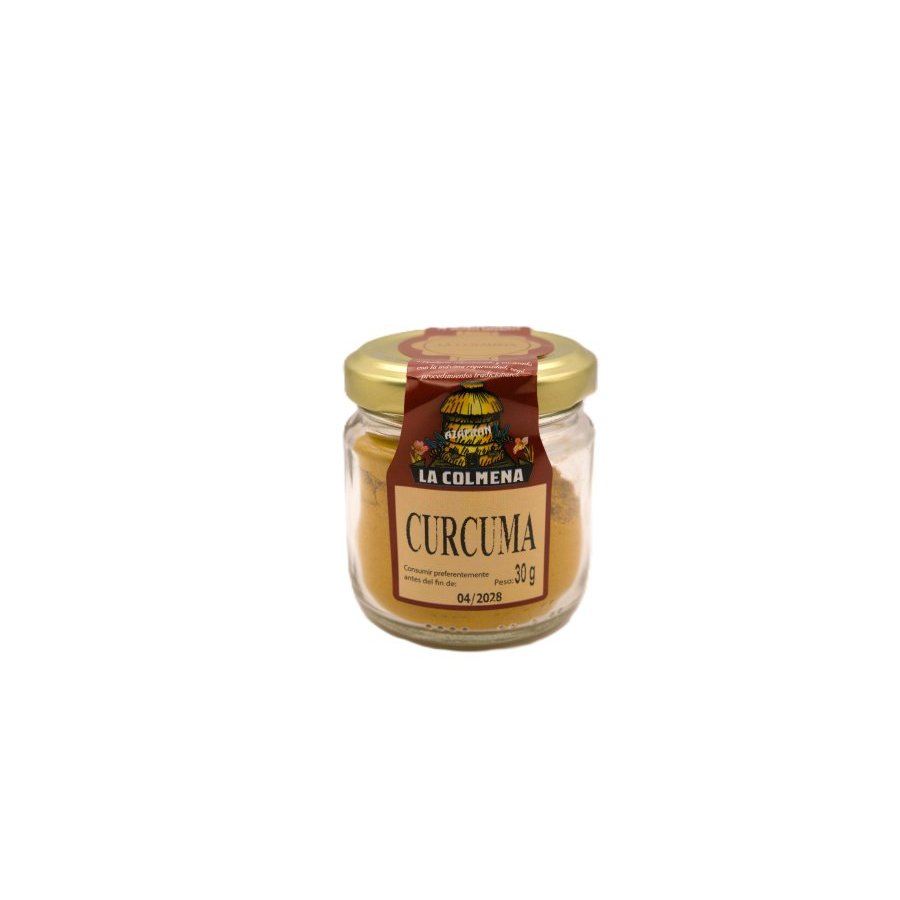 Cúrcuma LA COLMENA tarro cristal 30 g