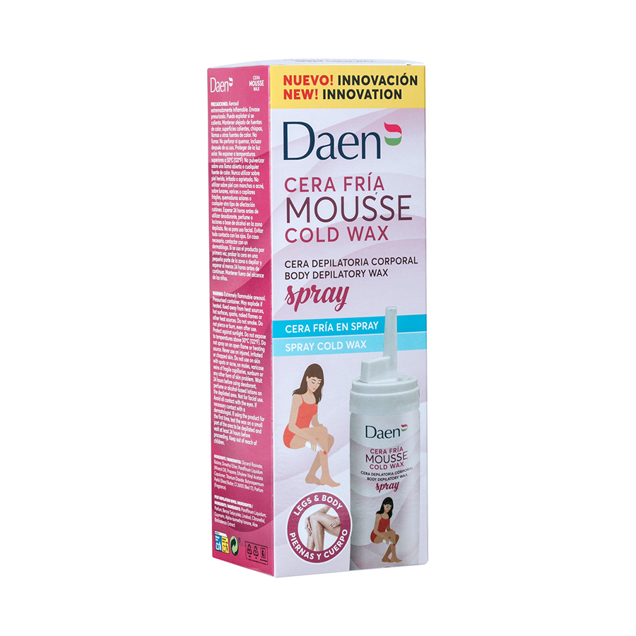 Cera fría mousse DAEN spray 200 ml