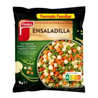Ensaladilla congelada FINDUS bolsa 1 kg pn.