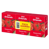 Tomate frito ORLANDO brik 3x212 g