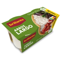 Arroz largo BRILLANTE vasito XL 2x200 g