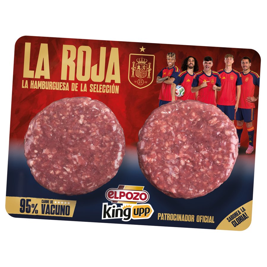 Hamburguesa vacuno ELPOZO La Roja 2x120 g