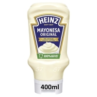 Mayonesa HEINZ bocabajo 400 ml