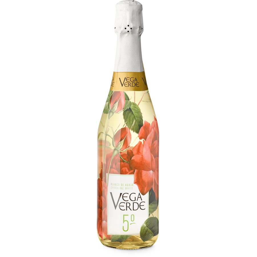 Vino blanco de mesa VEGAVERDE Aguja 5º joven botella 75 cl