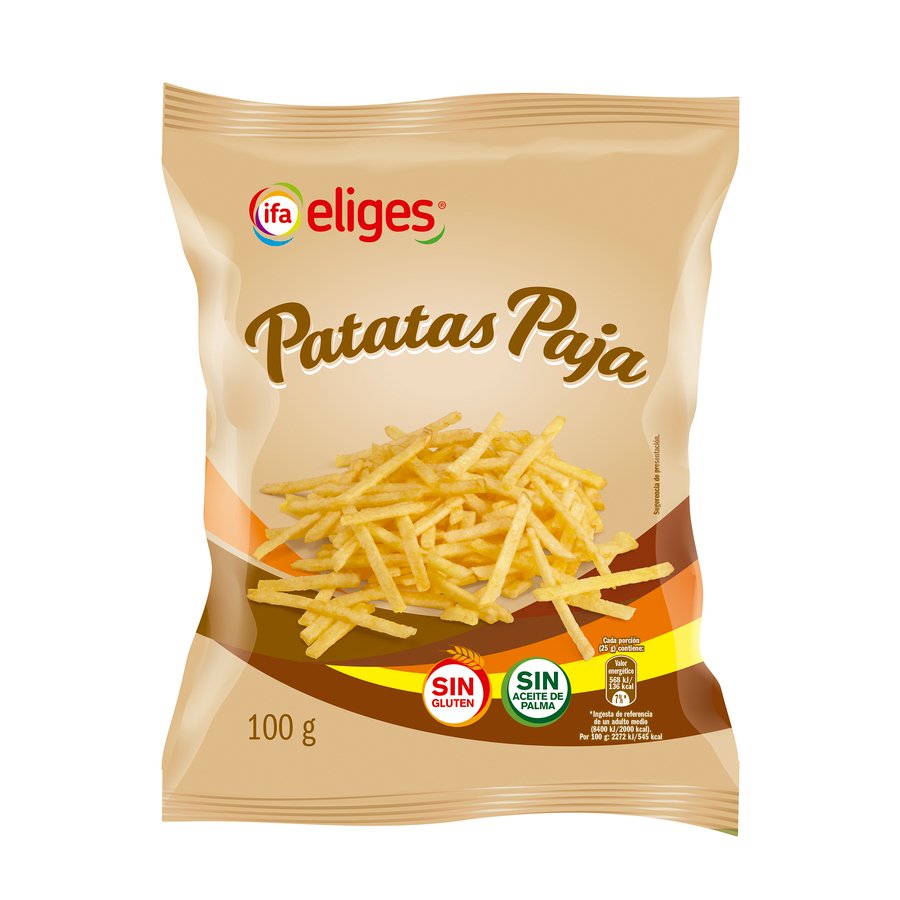 Patatas fritas IFA ELIGES paja bolsa 100 g