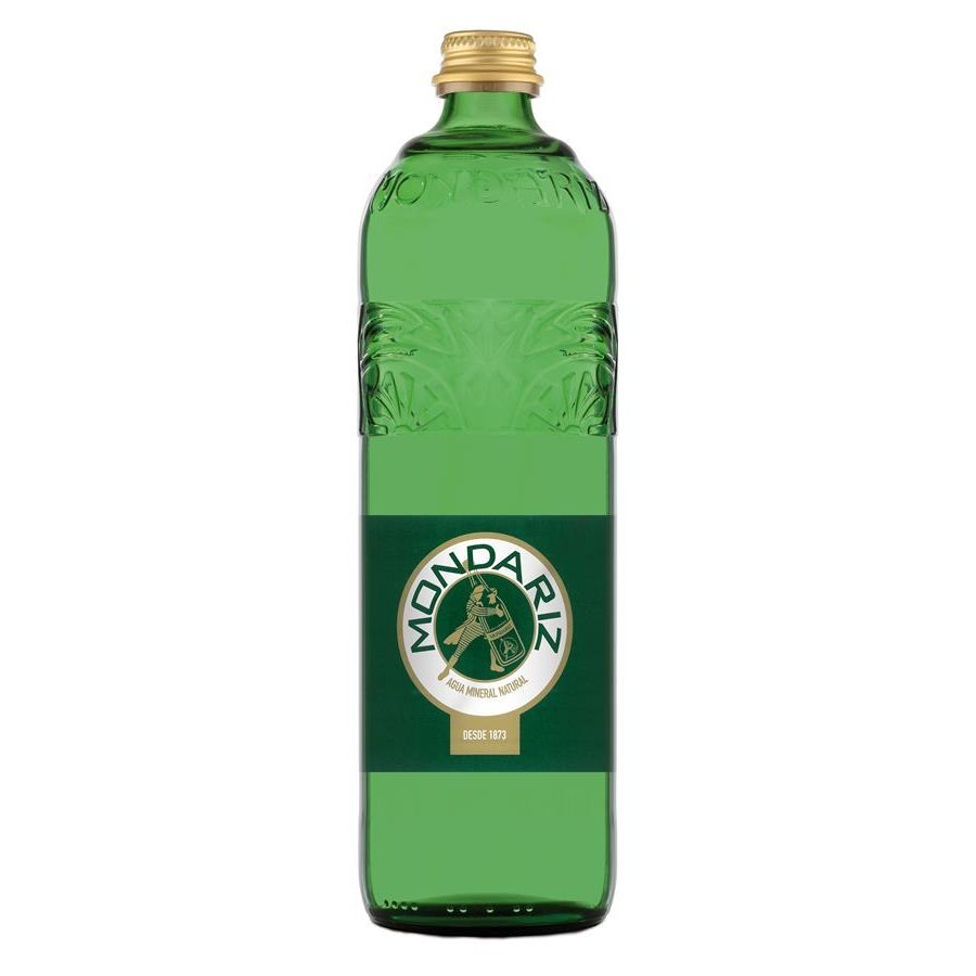 Agua con gas MONDARIZ botella vidrio 750 ml