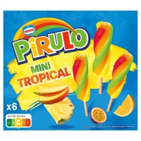 Xeado polo mini NESTLE PIRULO tropical 6 unidades 300 g