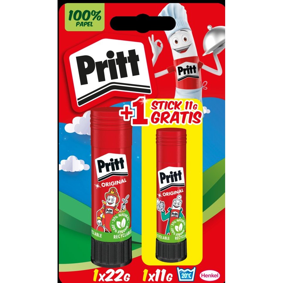 Lápiz adhesivo PRITT 22 g + mini