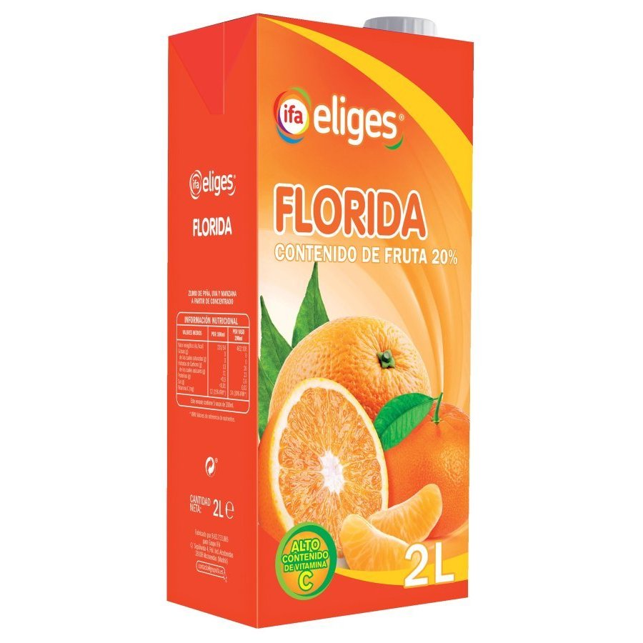 Bebida refrescante IFA ELIGES florida brik 2 l