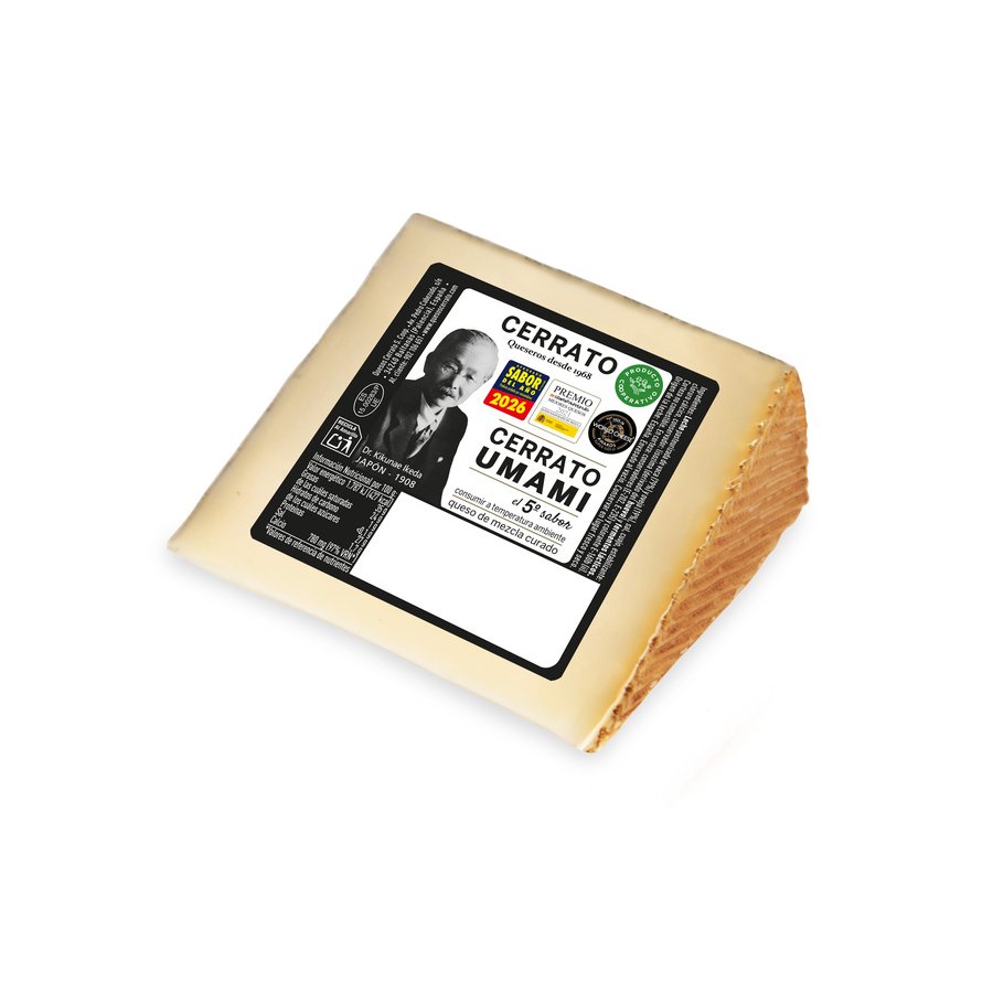Queso mezcla CERRATO curado Umami cuña 300 g