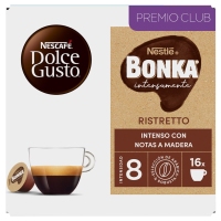 Café cápsulas Nescafé DOLCE GUSTO Ristretto Bonka 16 unidades 99,2 g