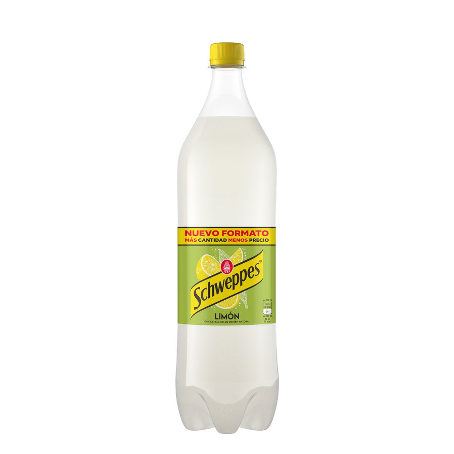 Refresco SCHWEPPES limón botella 1,5 l