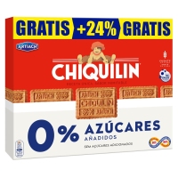 Galletas CHIQUILIN 0% azúcares 422 g + 24% gratis