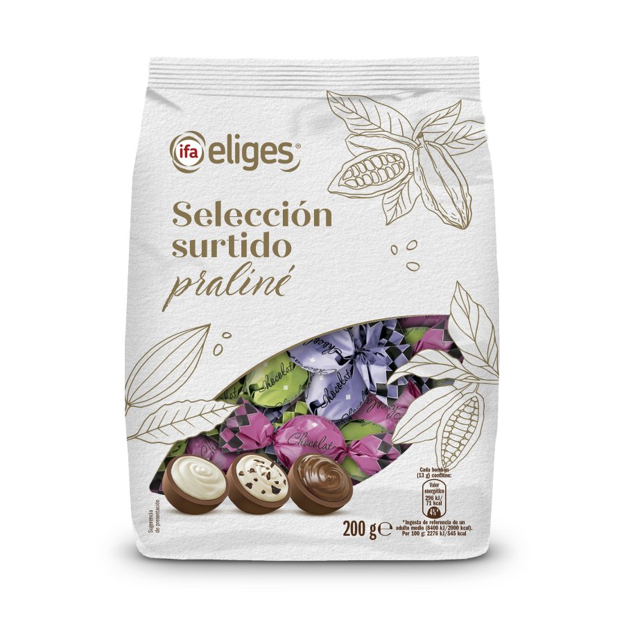 Bombones IFA ELIGES selección surtido praliné 200 g