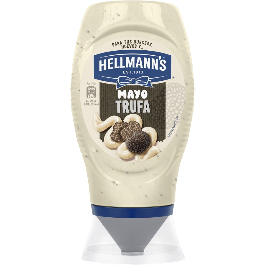 Salsa mayo HELLMANN'S trufa 250 ml