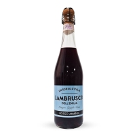 Vino tinto Lambrusco UN SORSO D'ITALIA botella 75 cl
