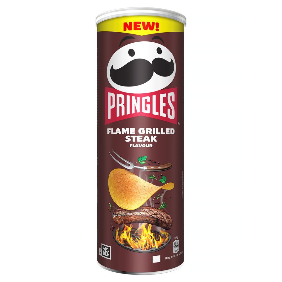 Aperitivo patata PRINGLES Flame Grilled Steak 165 g