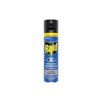 Insecticida RAID moscas e mosquitos spray 400 ml