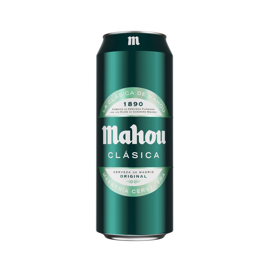 Cerveza MAHOU clásica lata 50 cl