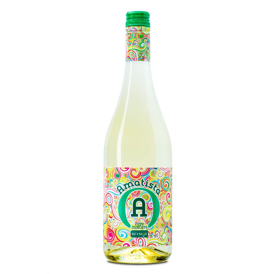 Vino blanco D.O.Valencia AMATISTA moscato botella 75 cl