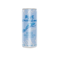 Bebida enerxética BLUE CHAMELEON zero lata 25 cl