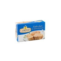 Atún claro en aceite de girasol CORTIZO 200 g pn.