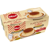 Flan de huevo DHUL pack 4x110 g